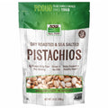 Now Real Food Pistachios Roasted & Salted 12oz - 7021
