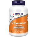 Now Foods L-Tryptophan 500 mg 120 Vcaps - 0167