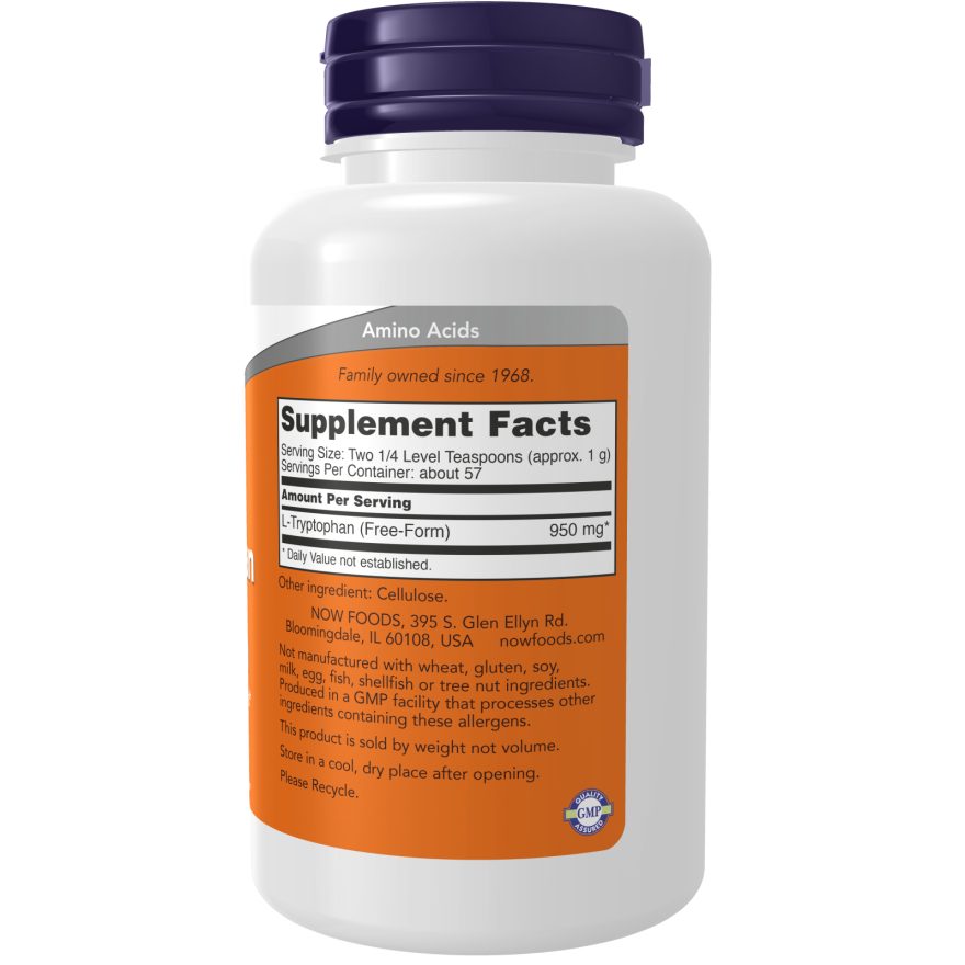 Now Foods L-Tryptophan Powder 2oz - 0263