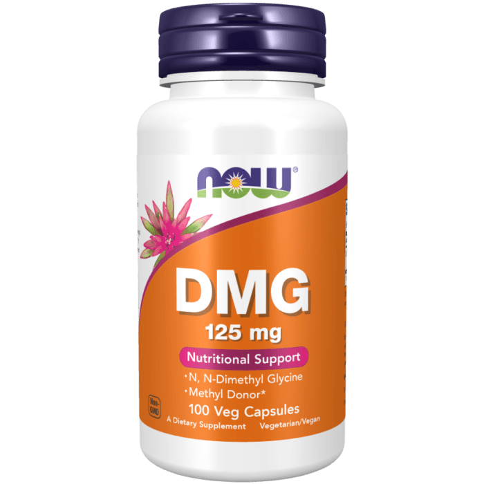 Now Foods DMG 125 mg 100 Vcaps - 0472