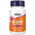 Now Foods Vitamin E-200 D-Alpha Tocopheryl 100 Softgels - 0825