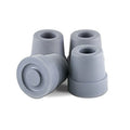Essential Medical Supply T50012g Quad Cane Tips, Gray, 1/2 Inch