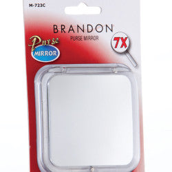 M723C - 7X & Normal Compact Travel Mirror