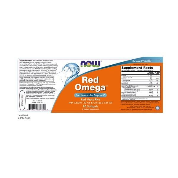 Now Foods Red Omega 90 Softgels - 1675