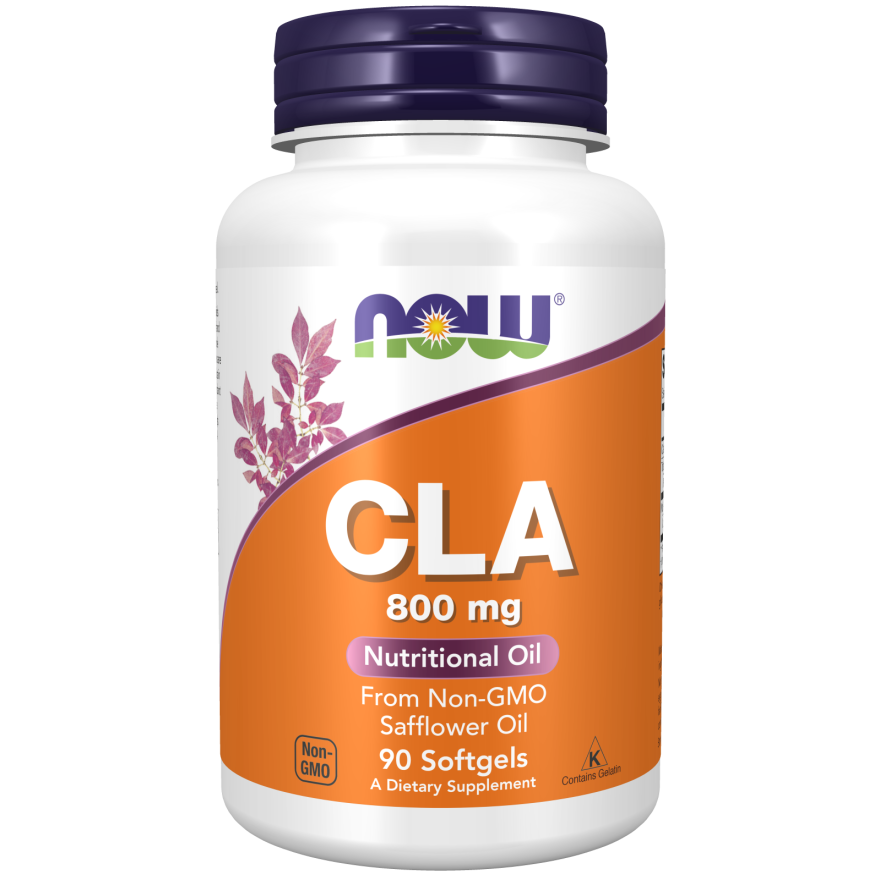 Now Foods CLA Conjugated Linoleic Acid 800 mg 180 Softgels - 1728