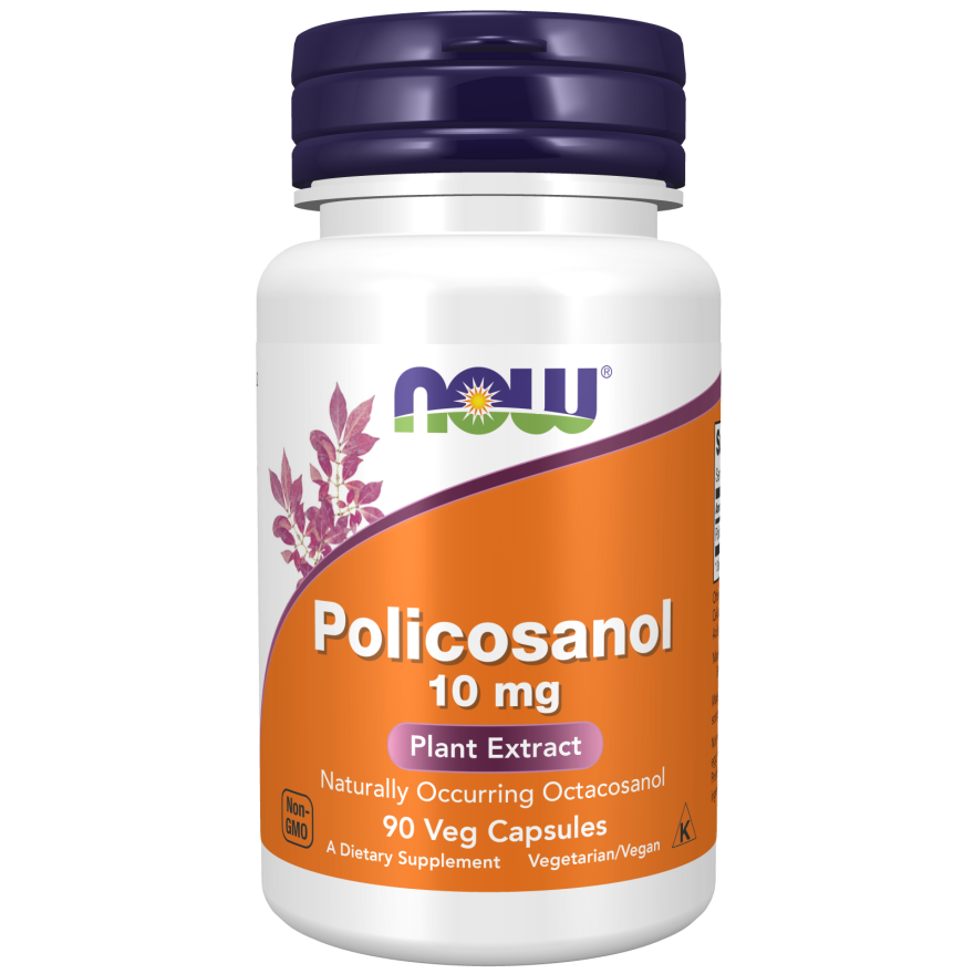 Now Foods Policosanol 10 mg 90 Vcaps - 1823
