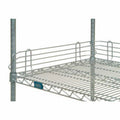 72 Inch Chrome Wire Shelf Back Ledge (4 Count Pack)