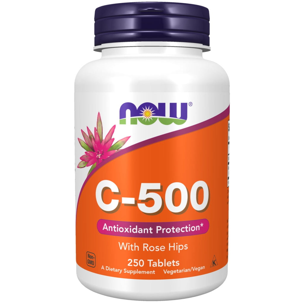 Now Foods Vitamin C-500 Calcium Ascorbate-C 100 Vcaps - 0676