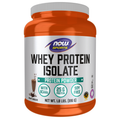 Now Sports Whey Protein Isolate Creamy Chocolate Powder 1.8 Pounds - 2162