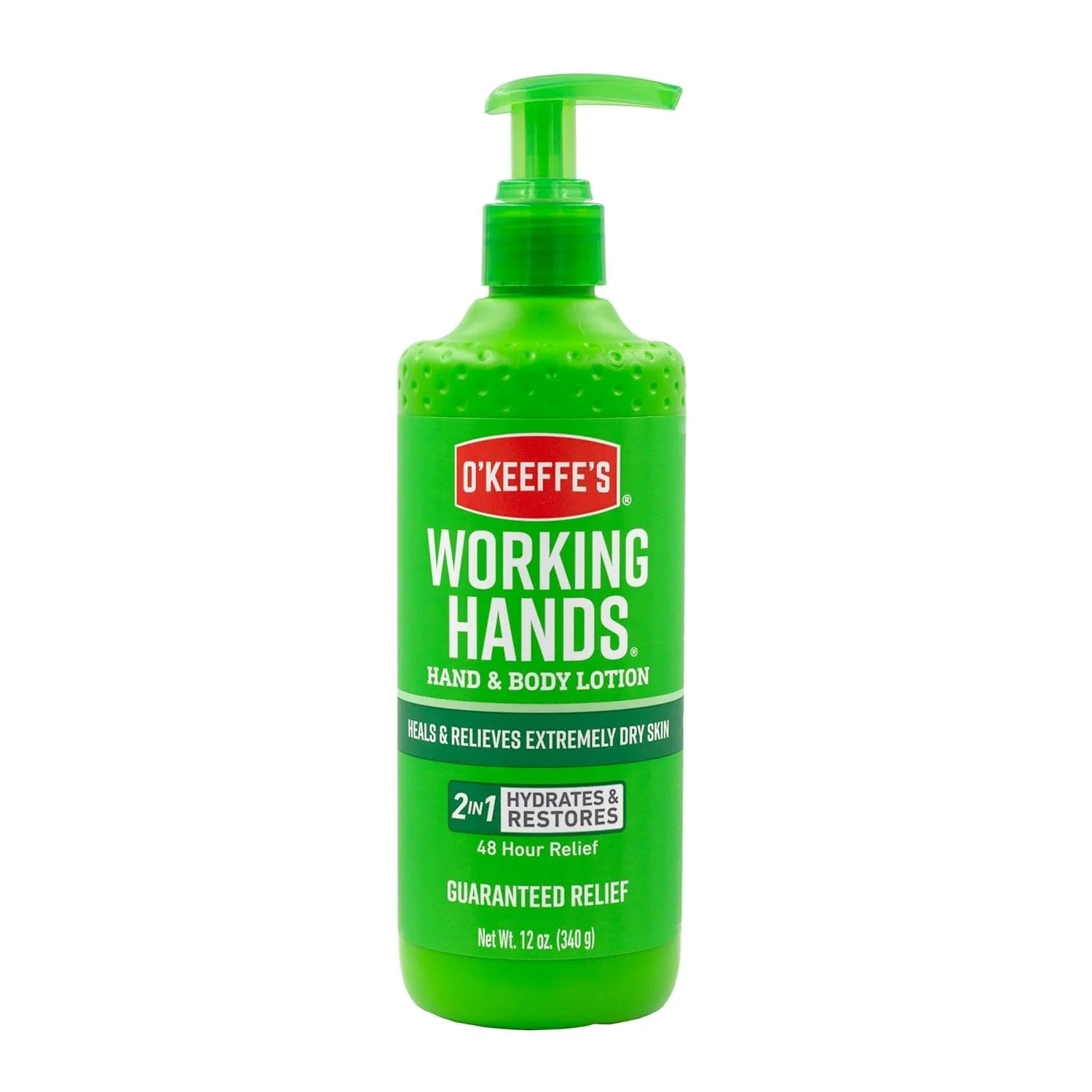 O'Keeffe's Working Hands Hand And Body Lotion 12 Ounce Pump Bottle