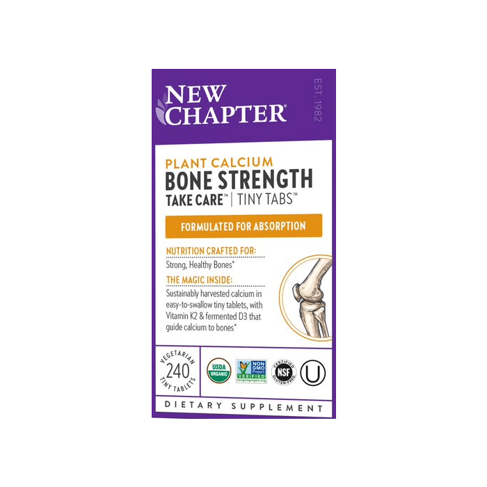 New Chapter Bone Strength Take Care Tiny Tabs 120 Count