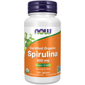 Now Foods Spirulina 500 mg Organic 100 Tablets - 2696