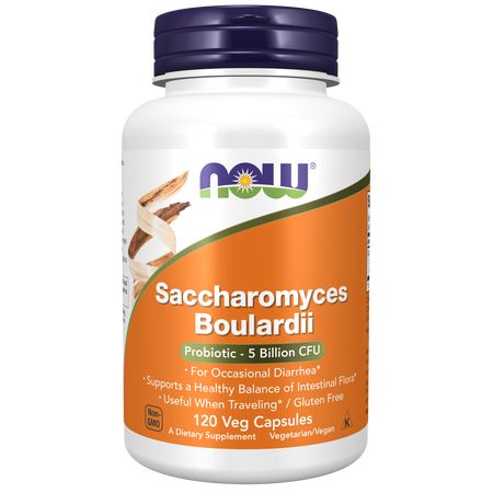 Now Foods Saccharomyces Boulardii 120 Vcaps - 2952