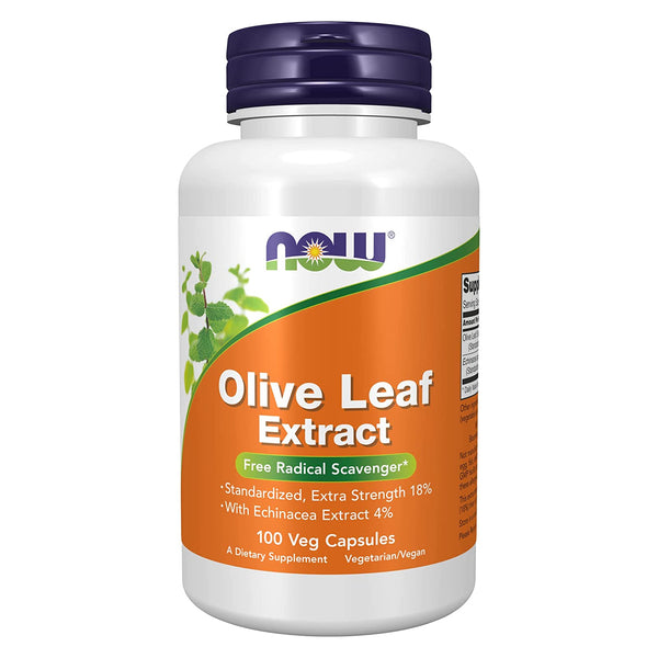 Now Foods Olive Leaf Extract Extra Strength 100 Vcaps - 4746