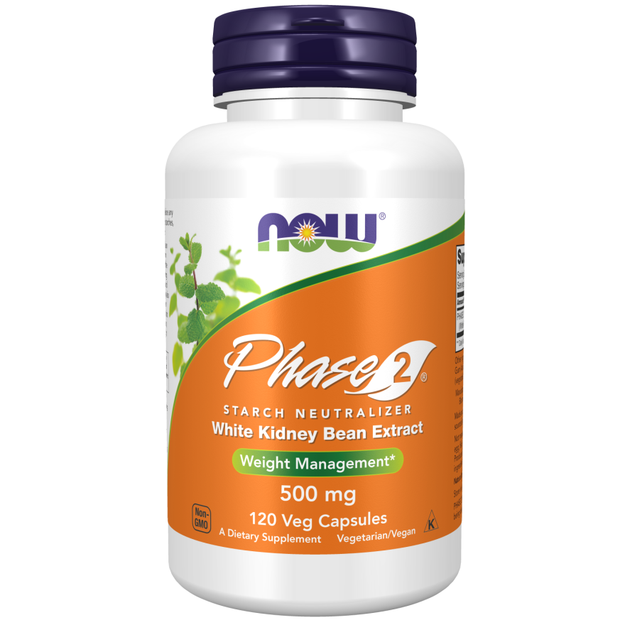 Now Foods Phase 2 500 mg 120 Vcaps - 3021