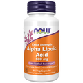 Now Foods Alpha Lipoic Acid, Extra Strength 600 mg 60 Vcaps - 3046