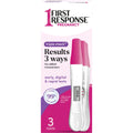 First Response Triple Check Pregnancy Test Kit 3 Ct Box