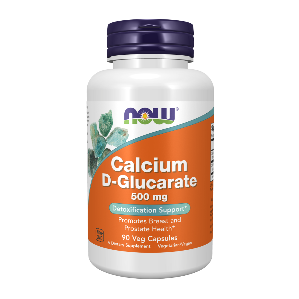 Now Foods Calcium D-Glucarate 500 mg 90 Vcaps - 3097