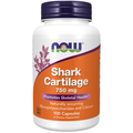 Now Foods Shark Cartilage 750 mg 100 Capsules - 3270