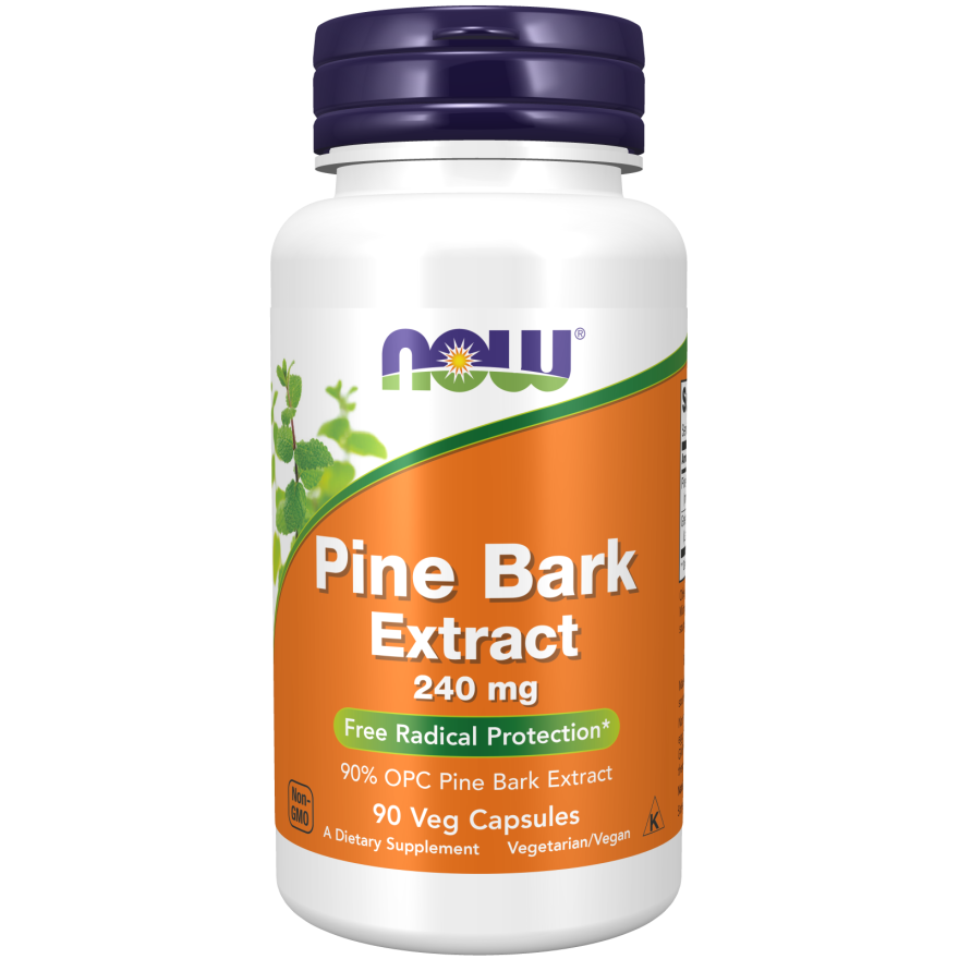 Now Foods Pine Bark Extract 240 mg 90 Vcaps - 3364