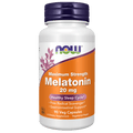 Now Foods Melatonin Maximum Strength 20mg 90 Vcaps - 3558