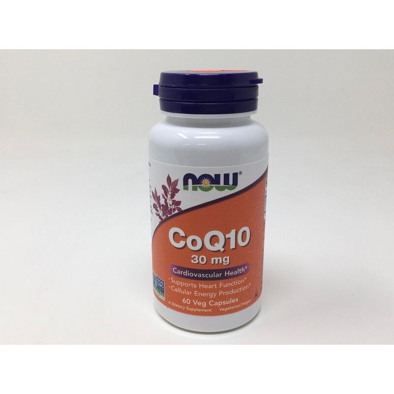 Now Foods CoQ10 30 mg 60 Vcaps - 3184