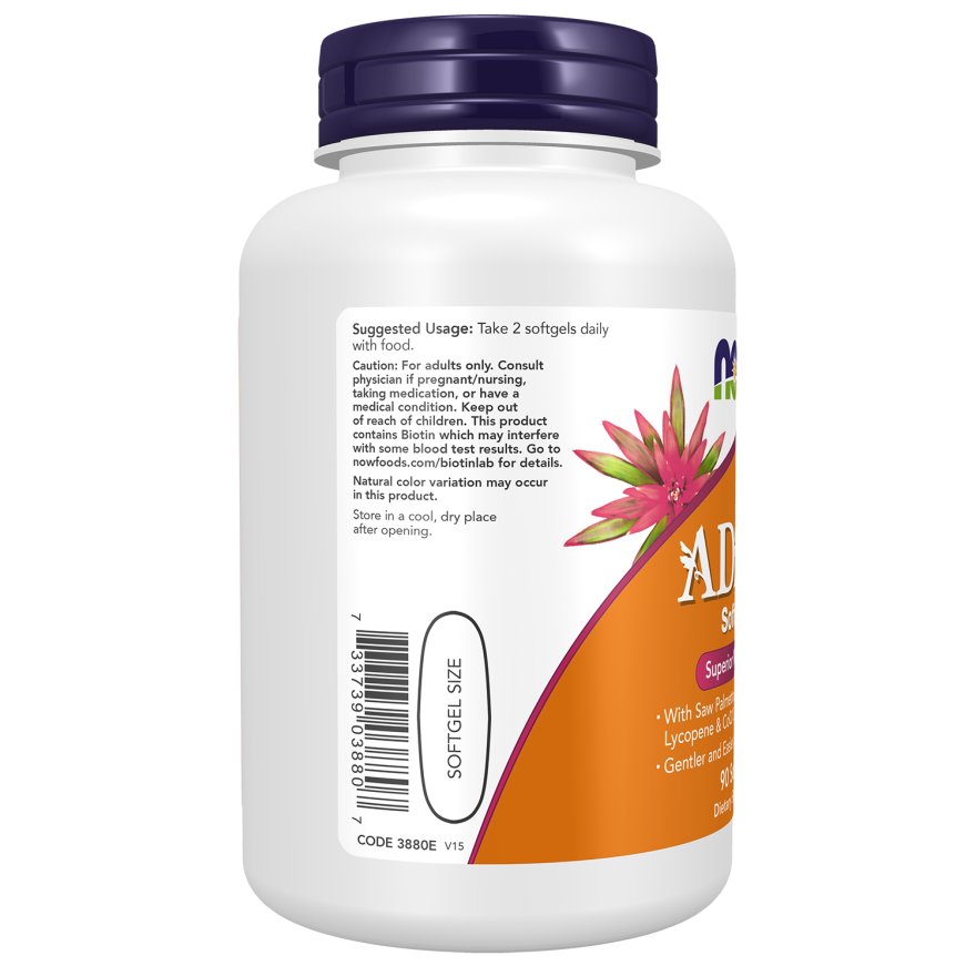 Now Foods ADAM Men's Multiple Vitamin 90 Softgels - 3880 - 2 Pack