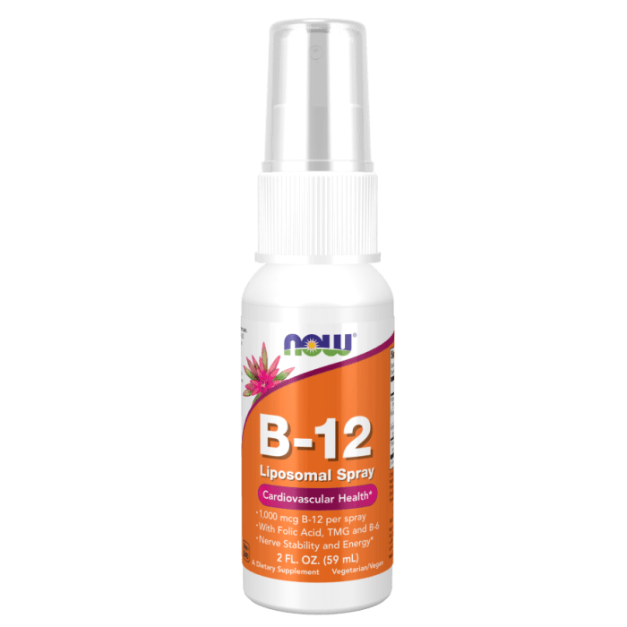 Now Foods Vitamin B-12 Liposomal Spray 2oz - 3910