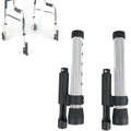 Walker Glide Skis with Brakes (1-Inch Tubing) - 1 Pair