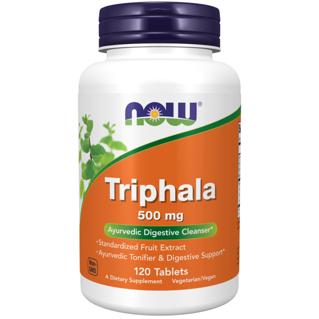 Now Foods Triphala 500 mg 120 Tablets - 4764 - 2 Pack