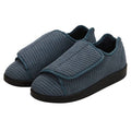Silverts Slippers - Steel, 7 / 2X-Wide