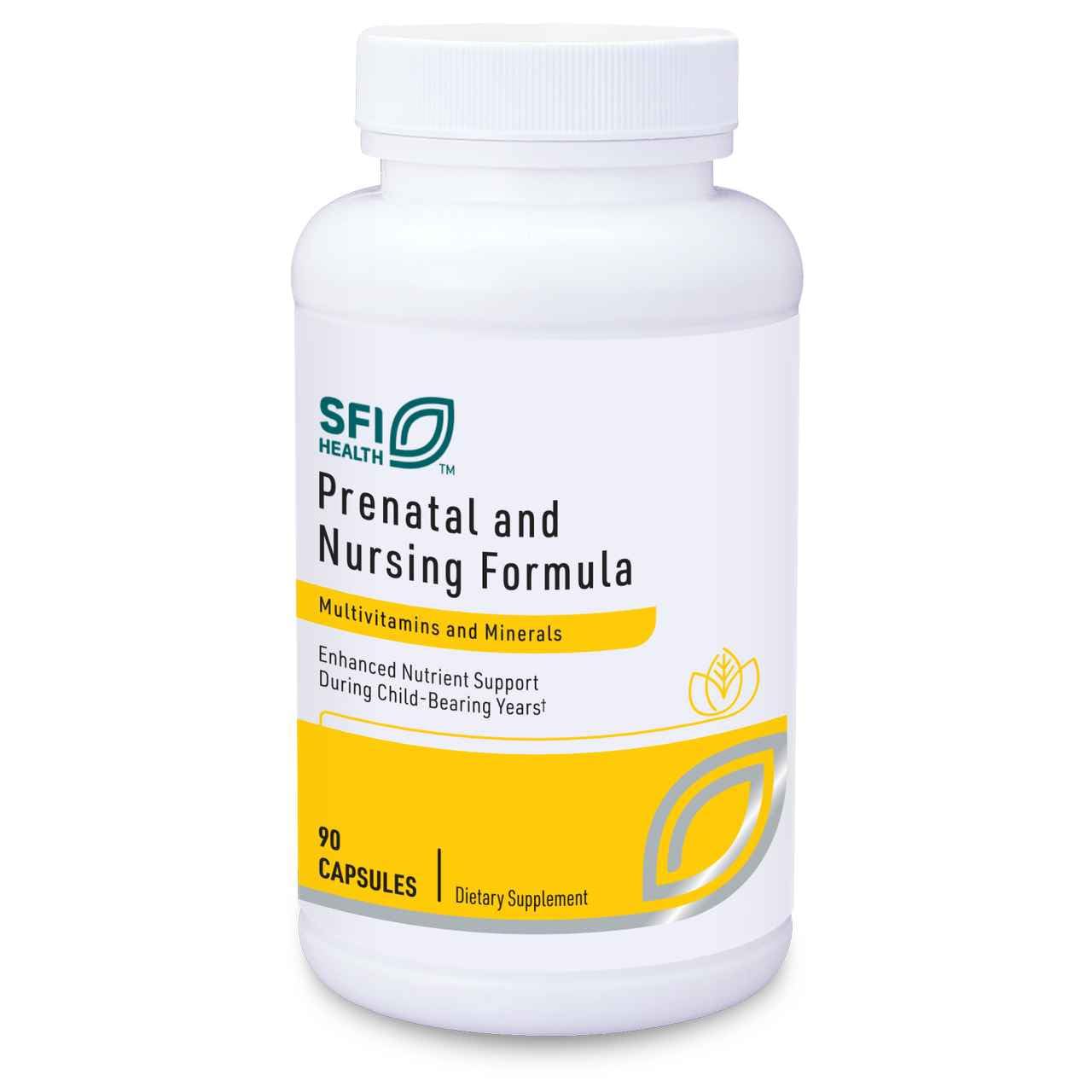 Klaire Labs Prenatal & Nursing Formula 90 Capsules