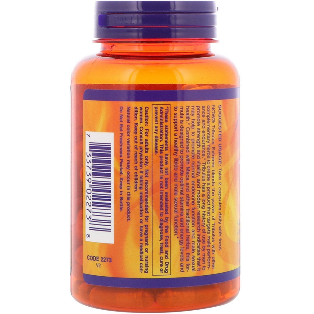 Now Sports Tribulus Extreme  90 Vcaps - 2273 -
