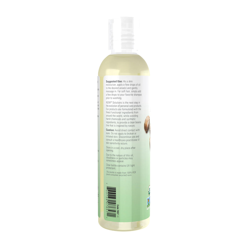 Now Solutions Castor Oil Organic 8oz - 7657