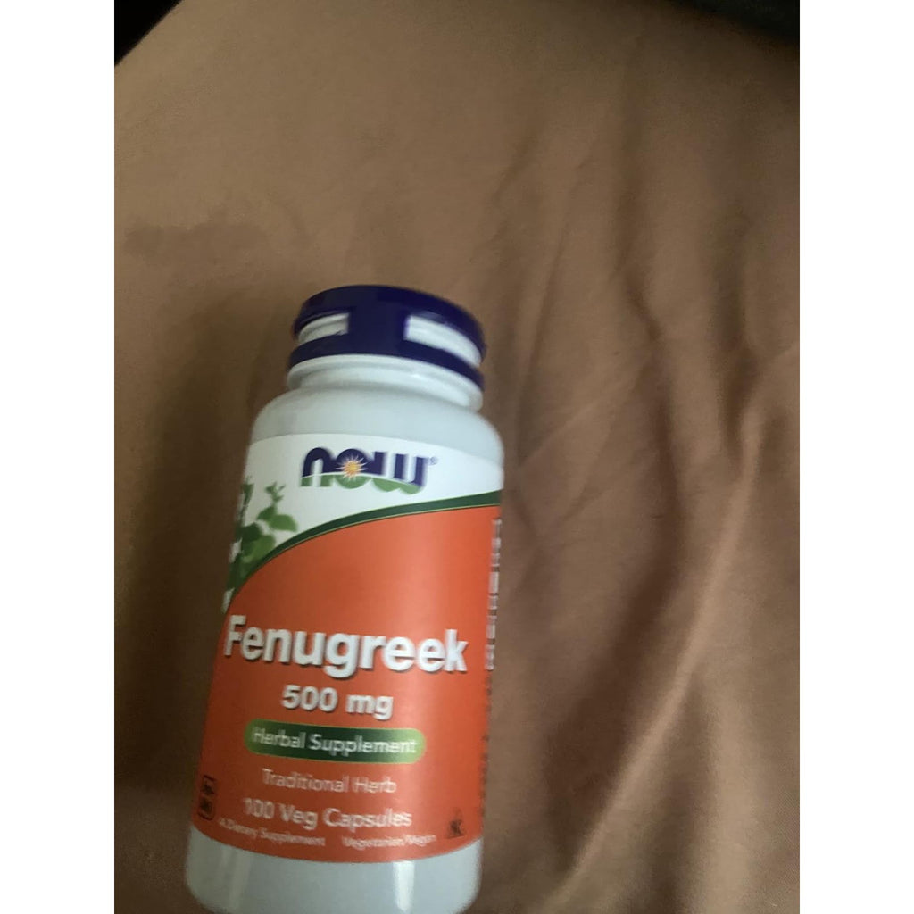 Now Foods Fenugreek 500 mg 100 Vcaps - 4677 - 2 Pack