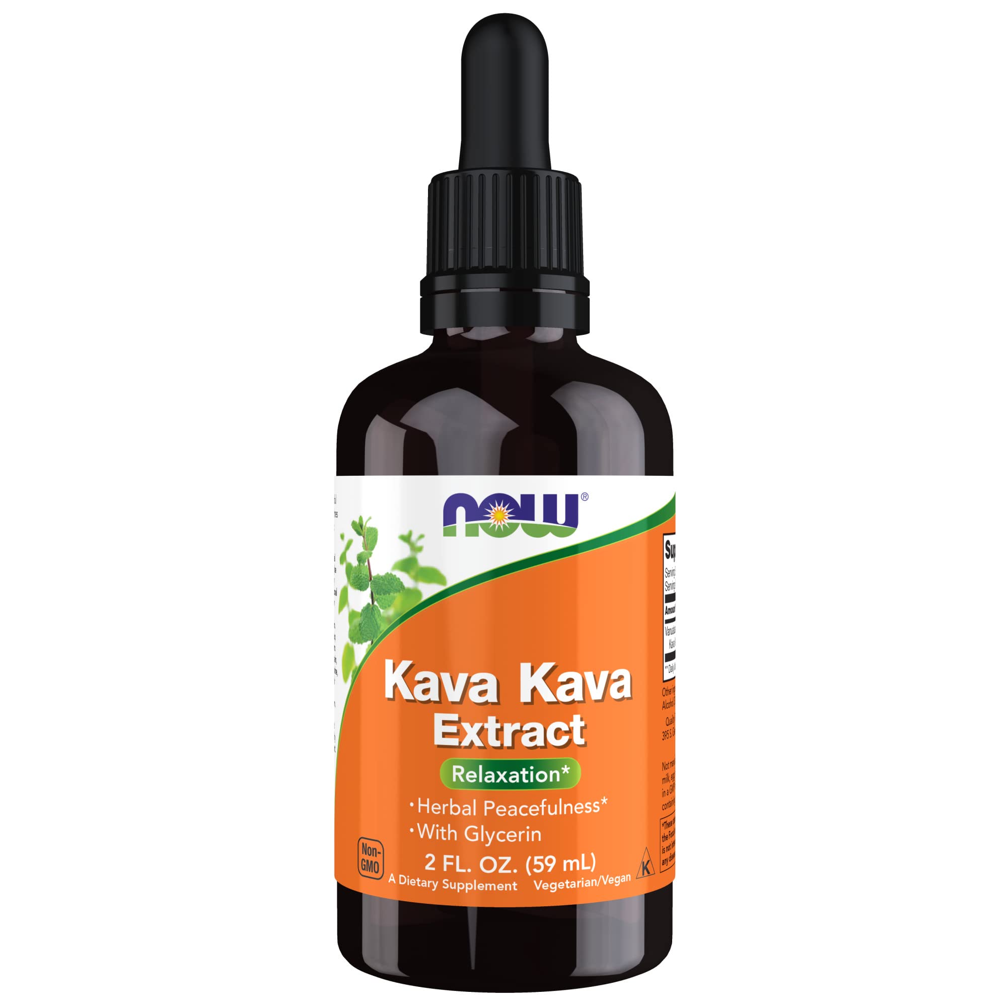 Now Foods Kava Kava Extract Liquid 2oz - 4893