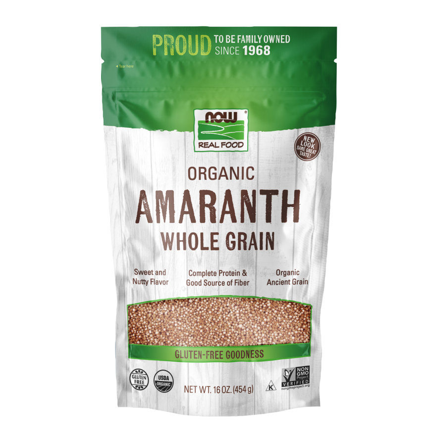 Now Living Now Amaranth Grain Organic 16oz - 6211