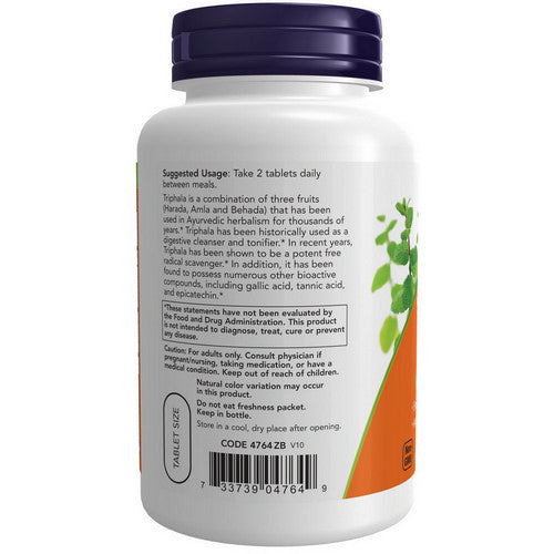 Now Foods Triphala 500 mg 120 Tablets - 4764 - 2 Pack