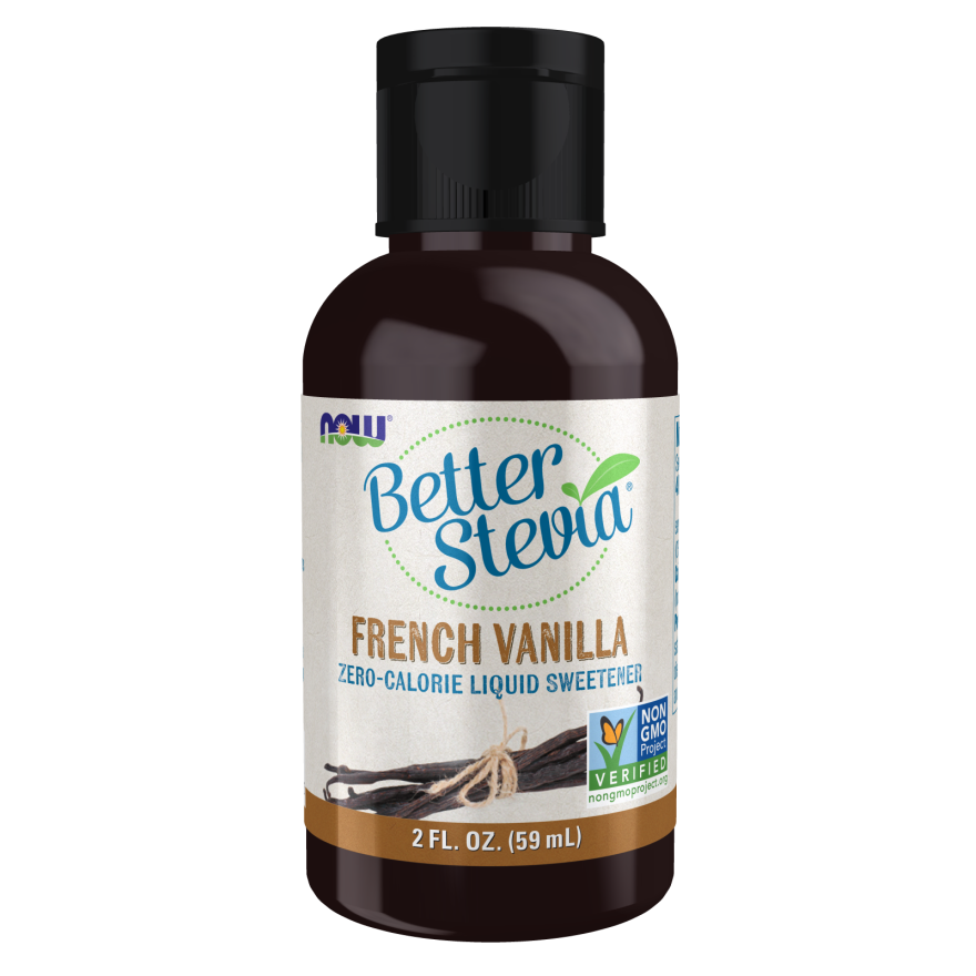 Now Foods Betterstevia Liquid French Vanilla 2oz - 6979 - 2 Pack
