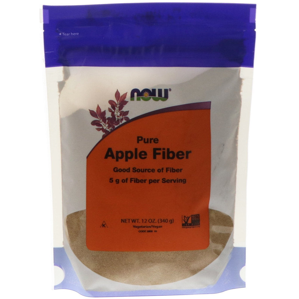 Now Foods Pure Apple Fiber 12 Oz - 5908
