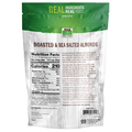 Now Real Food Almonds Roasted With Sea Salt 1 Pound - 7009 -