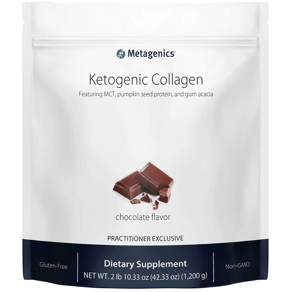 Metagenics Ketogenic Featuring MCT, Pumpkin Seed Protein, and Gum Acacia ? Chocolate Flavor, 30 Servings