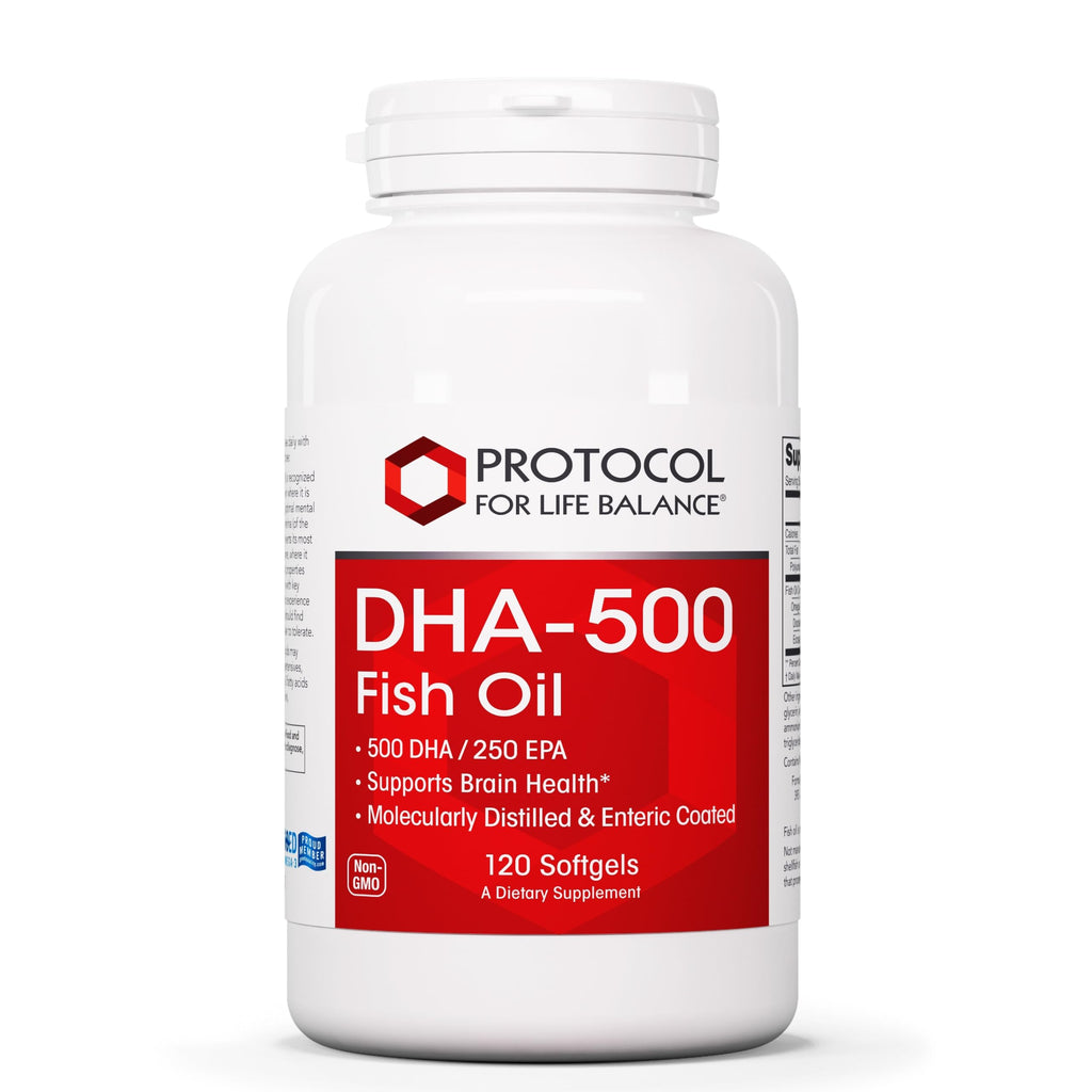 Protocol For Life Balance DHA-500 EPA 250 120 Softgels - P1612