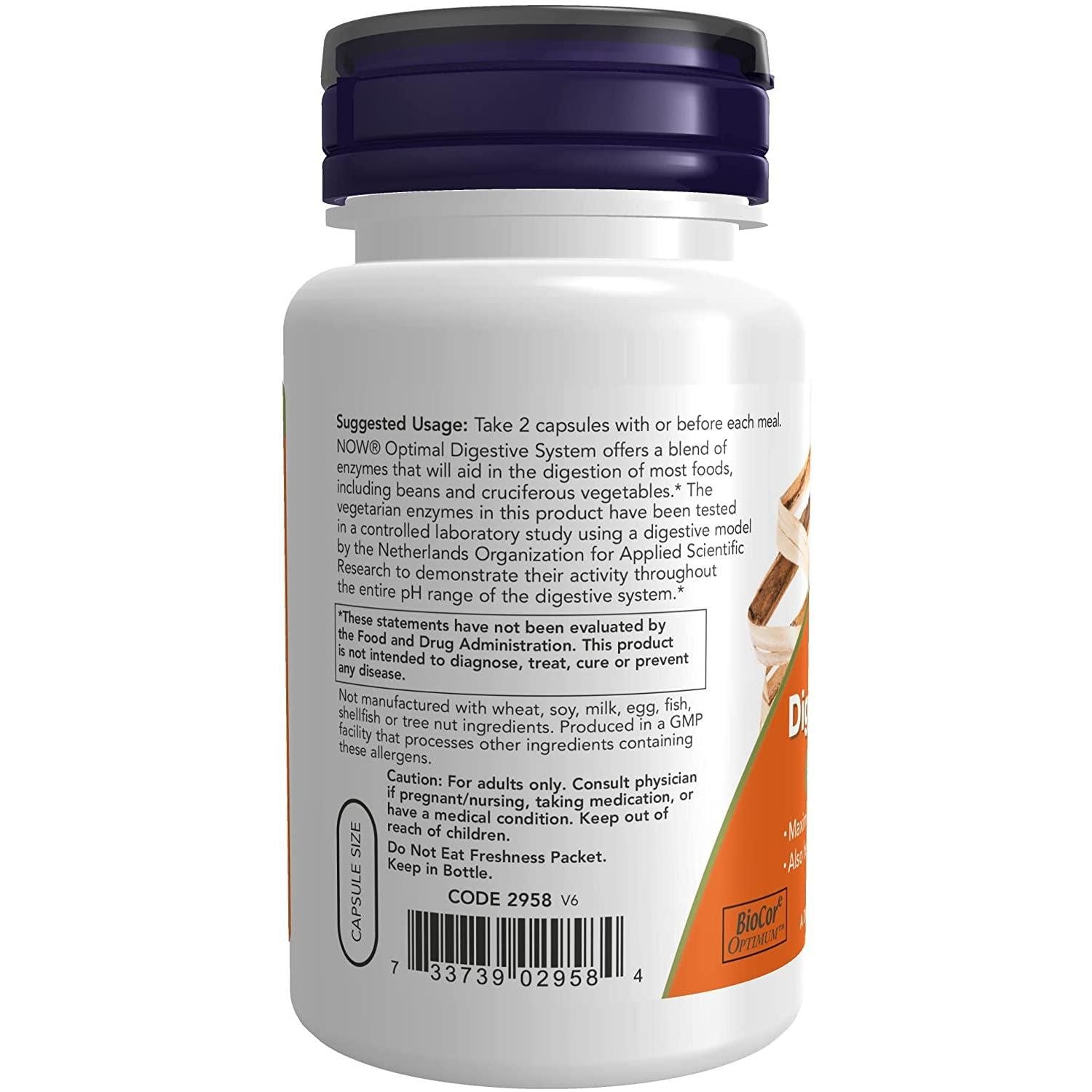 Now Foods Optimal Digestive System 90 Vcaps - 2958 - 2 Pack