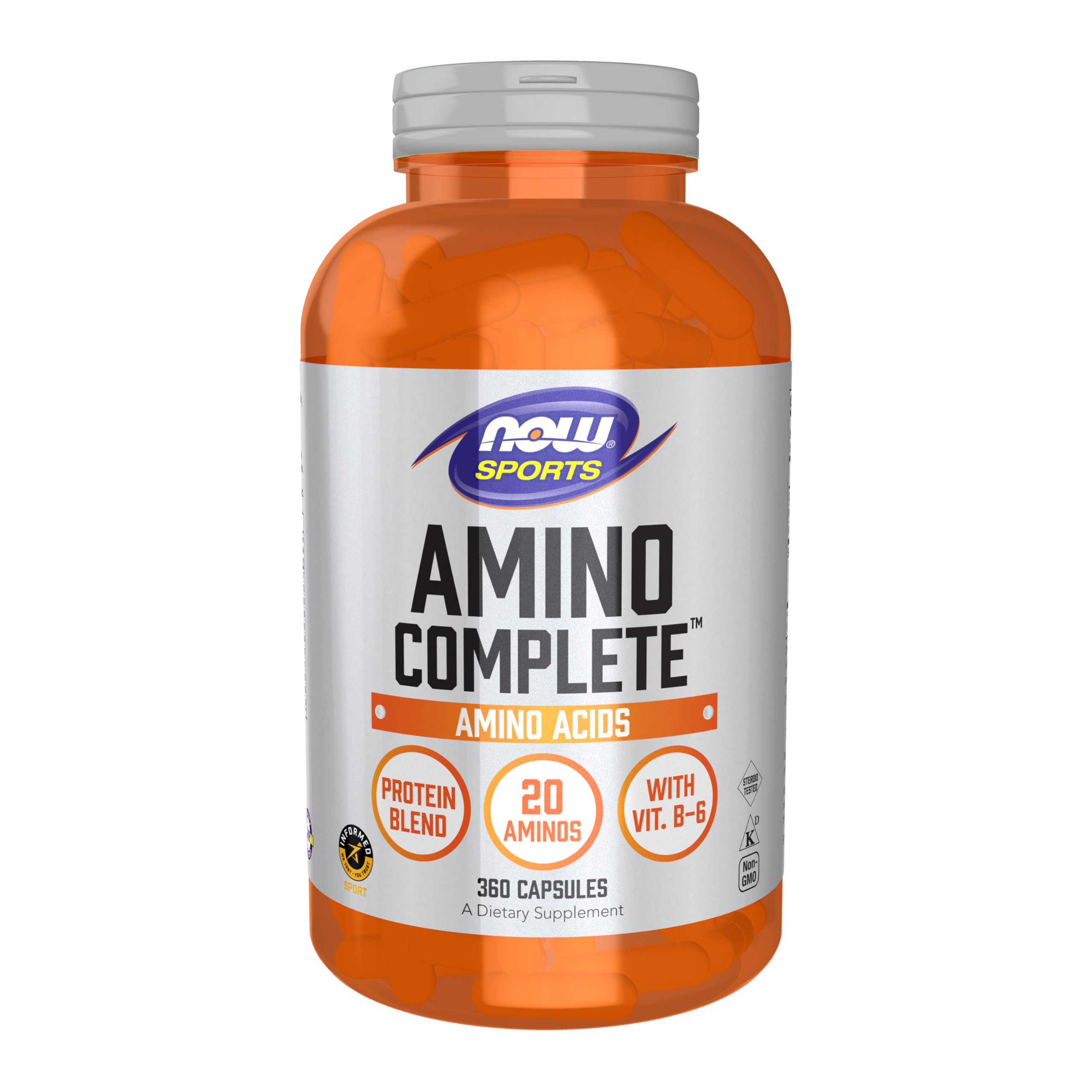 Now Sports Amino Complete 360 Vcaps - 0013 - 6 Pack