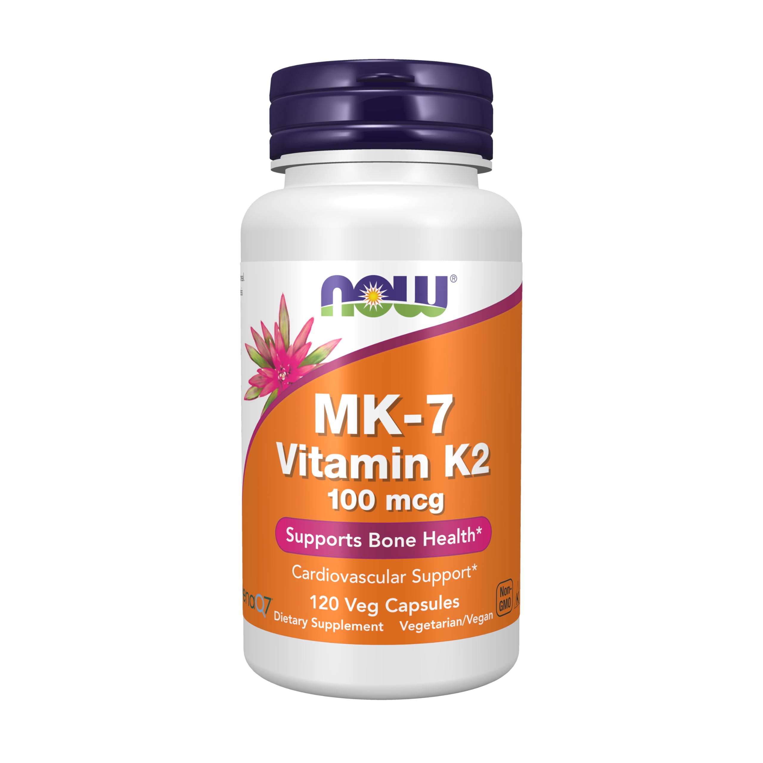 Now Foods MK-7 Vitamin K-2 100 mcg 120 Vcaps - 0993