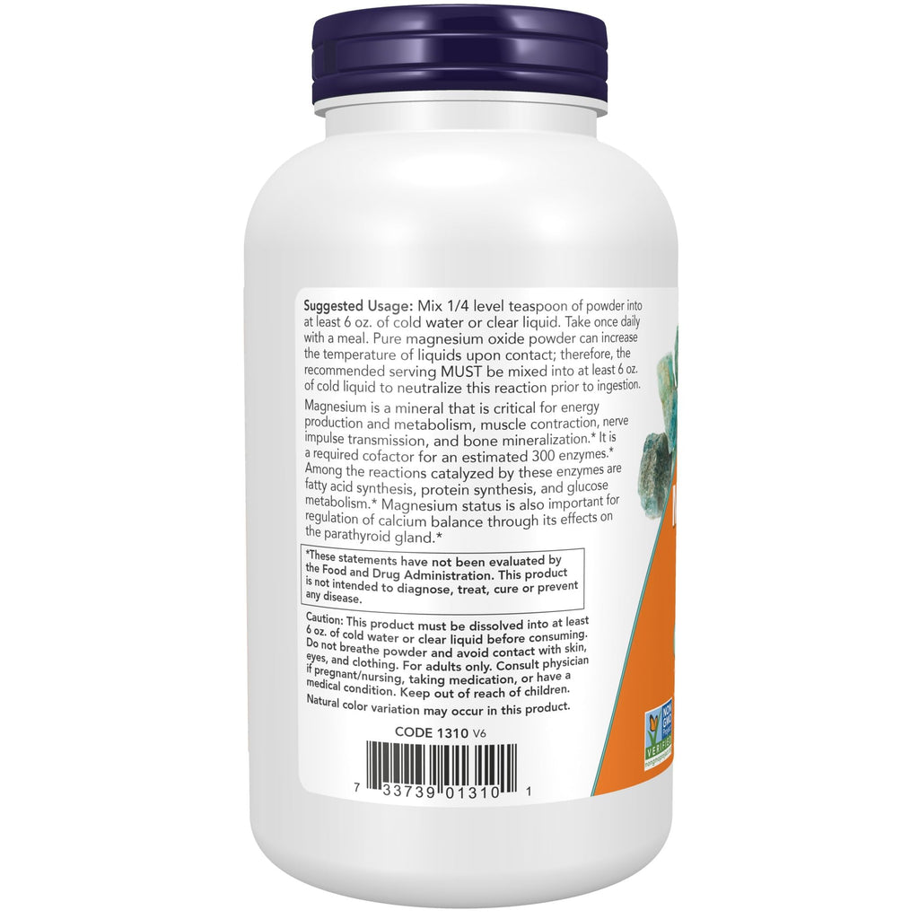 Now Foods Magnesium Oxide 8oz - 1310 - 2 Pack