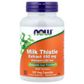 Now Foods Silymarin Milk Thistle Extract 150 mg 120 Vcaps - 4737 - 2 Pack