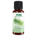 Now Organic Essential Oils Lemongrass Organic 1oz - 7415