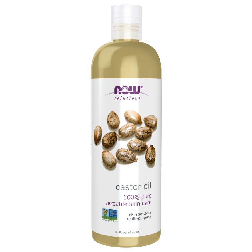 Now Solutions Castor Oil 16oz - 7675 -
